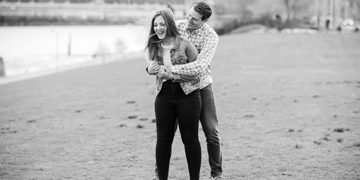 Pittsburgh’s North Shore Riverfront Park & Trail Engagement Photography