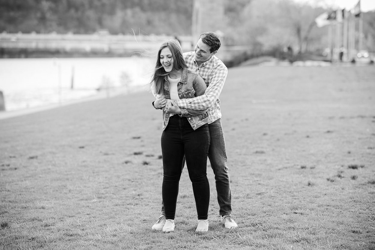 Pittsburgh’s North Shore Riverfront Park & Trail Engagement Photography