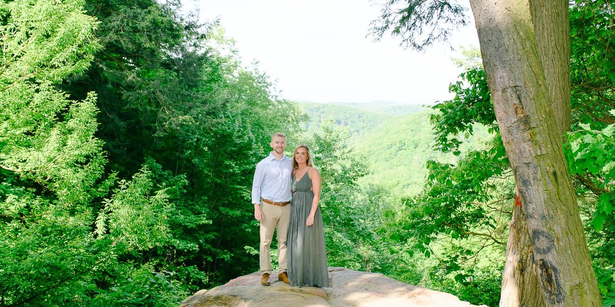 Mcconnell Mills State Park Engagement Photography
